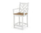 POLYWOOD Chippendale Counter Arm Chair