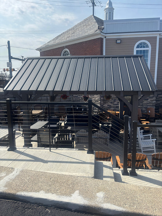 12 x 14 Timber Ridge Wood Pavilion