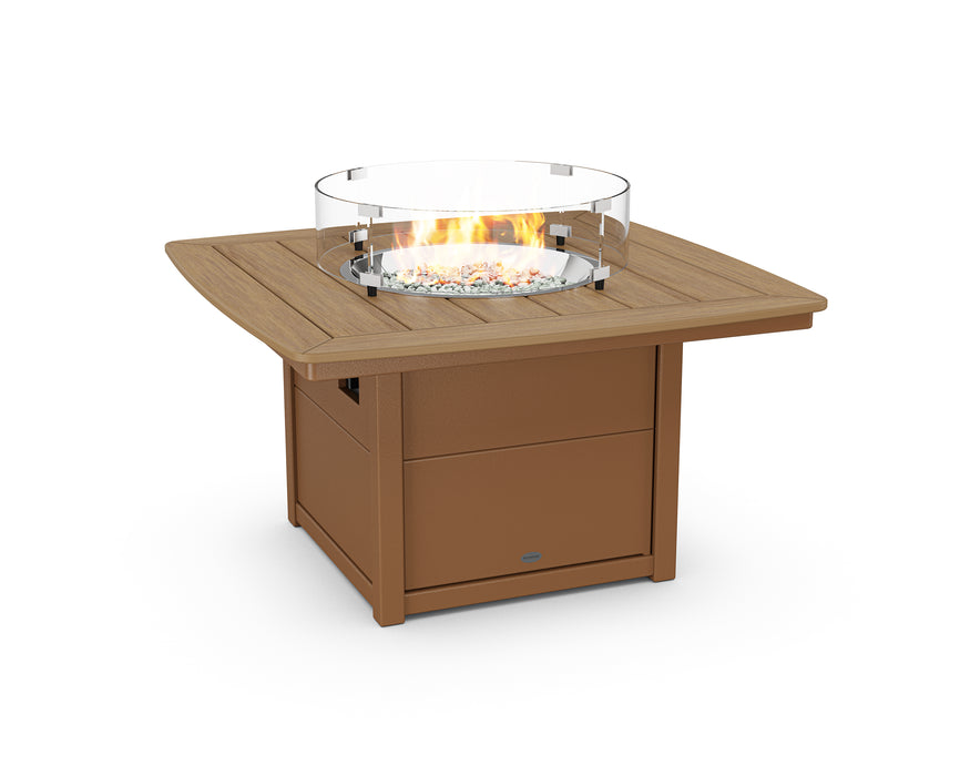 POLYWOOD Nautical 42" Fire Pit Table