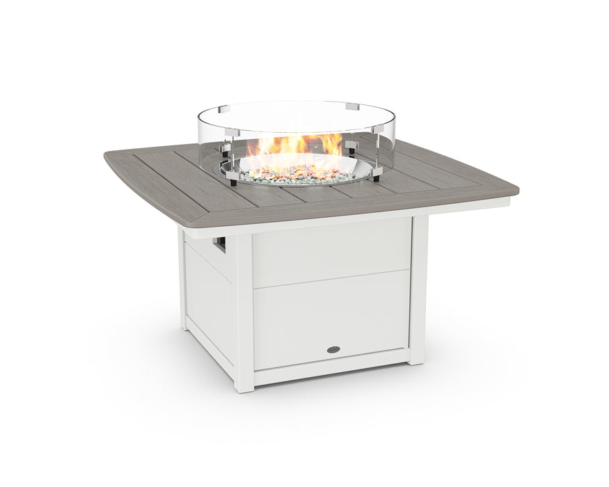 POLYWOOD Nautical 42" Fire Pit Table