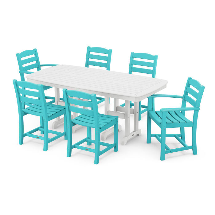 POLYWOOD La Casa Café 7-Piece Dining Set