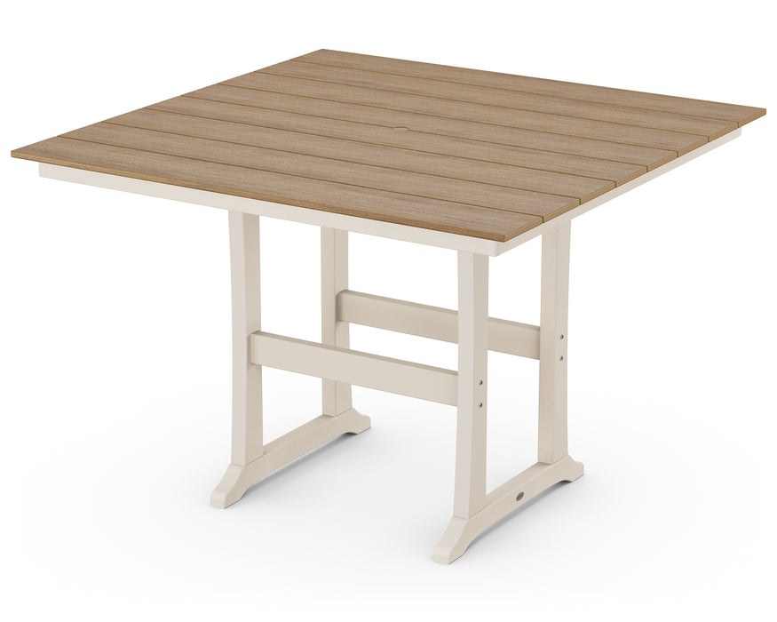 POLYWOOD Farmhouse Trestle 59" Bar Table