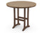 POLYWOOD Nautical Trestle 48" Round Bar Table