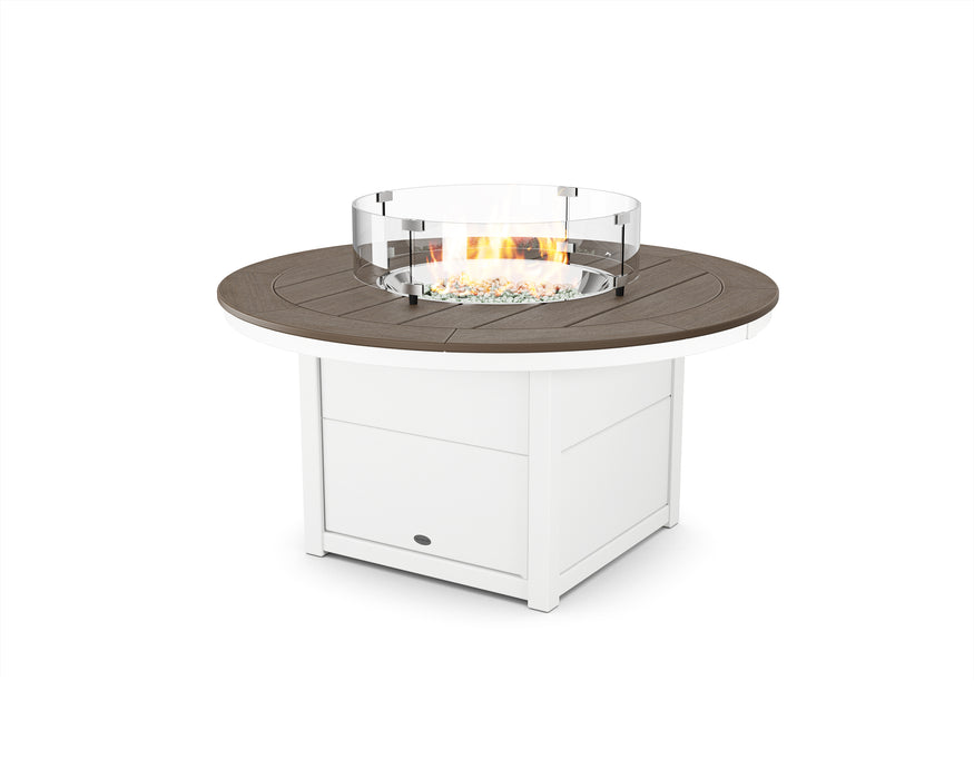 POLYWOOD Round 48" Fire Pit Table
