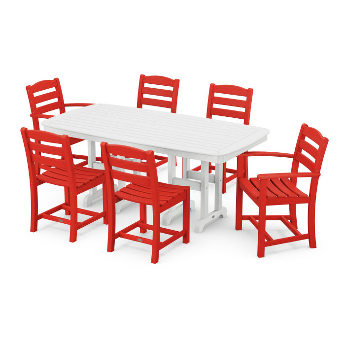 POLYWOOD La Casa Café 7-Piece Dining Set