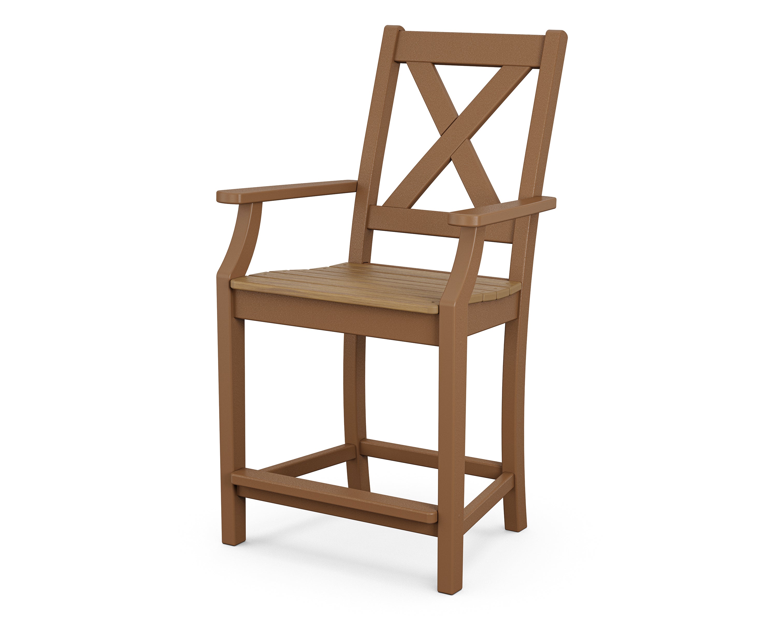 POLYWOOD Braxton Counter Arm Chair