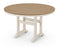 POLYWOOD Nautical Trestle 48" Round Dining Table