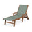 POLYWOOD Coastal Chaise with Wheels