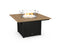 POLYWOOD Square 42" Fire Pit Table