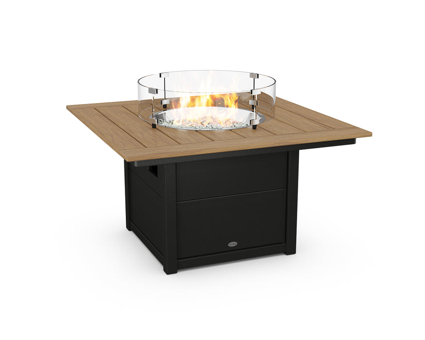POLYWOOD Square 42" Fire Pit Table