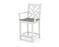 POLYWOOD Chippendale Counter Arm Chair