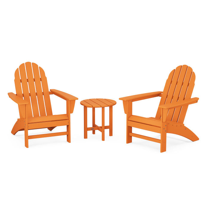 POLYWOOD Vineyard 3-Piece Adirondack Set