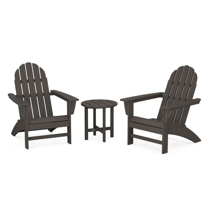 POLYWOOD Vineyard 3-Piece Adirondack Set