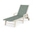 POLYWOOD Coastal Chaise with Wheels