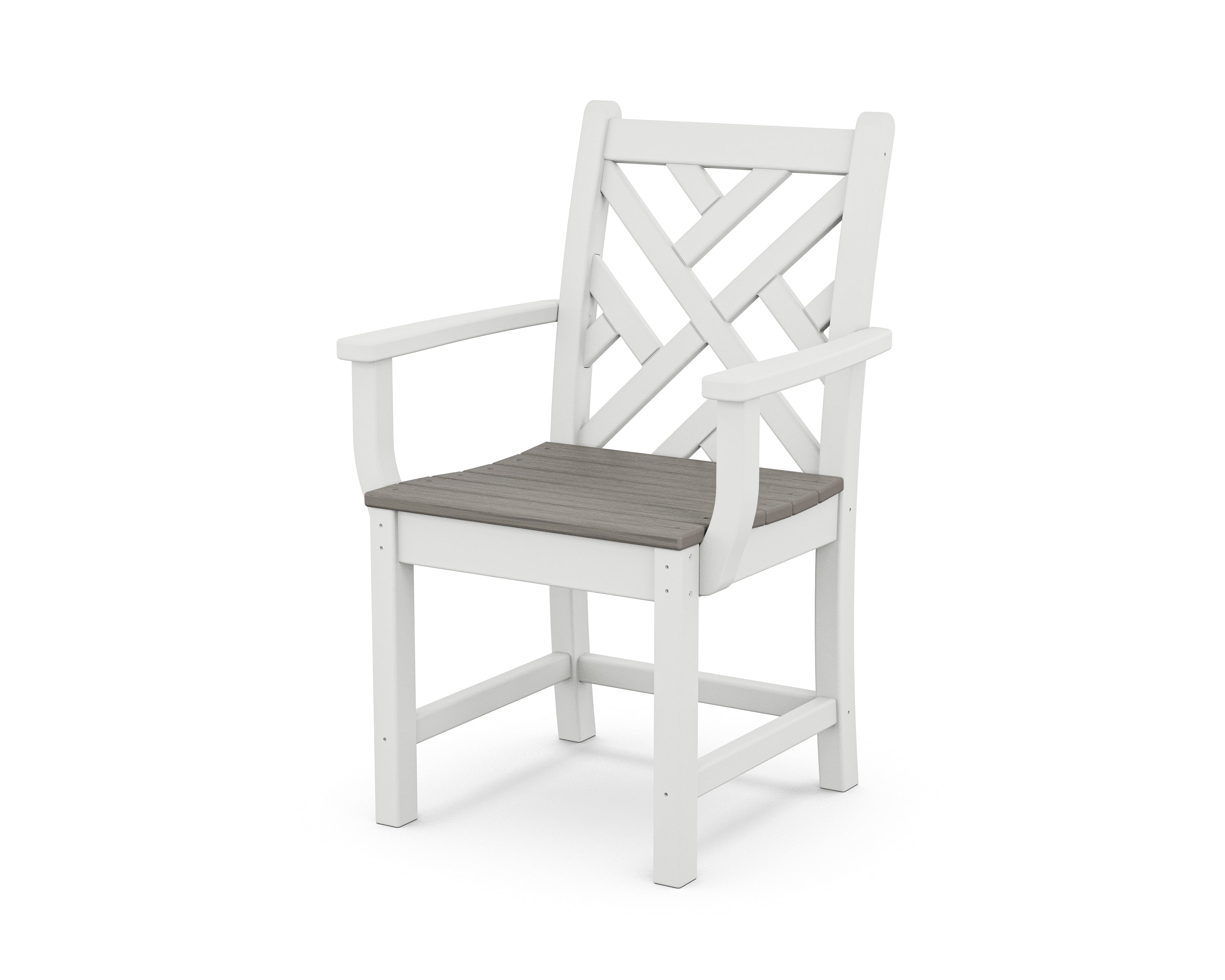 POLYWOOD Chippendale Dining Arm Chair