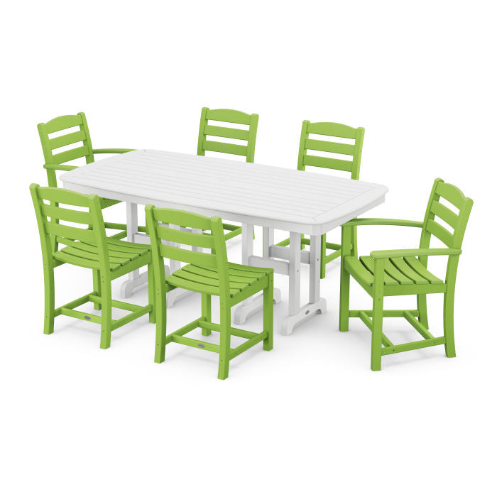 POLYWOOD La Casa Café 7-Piece Dining Set