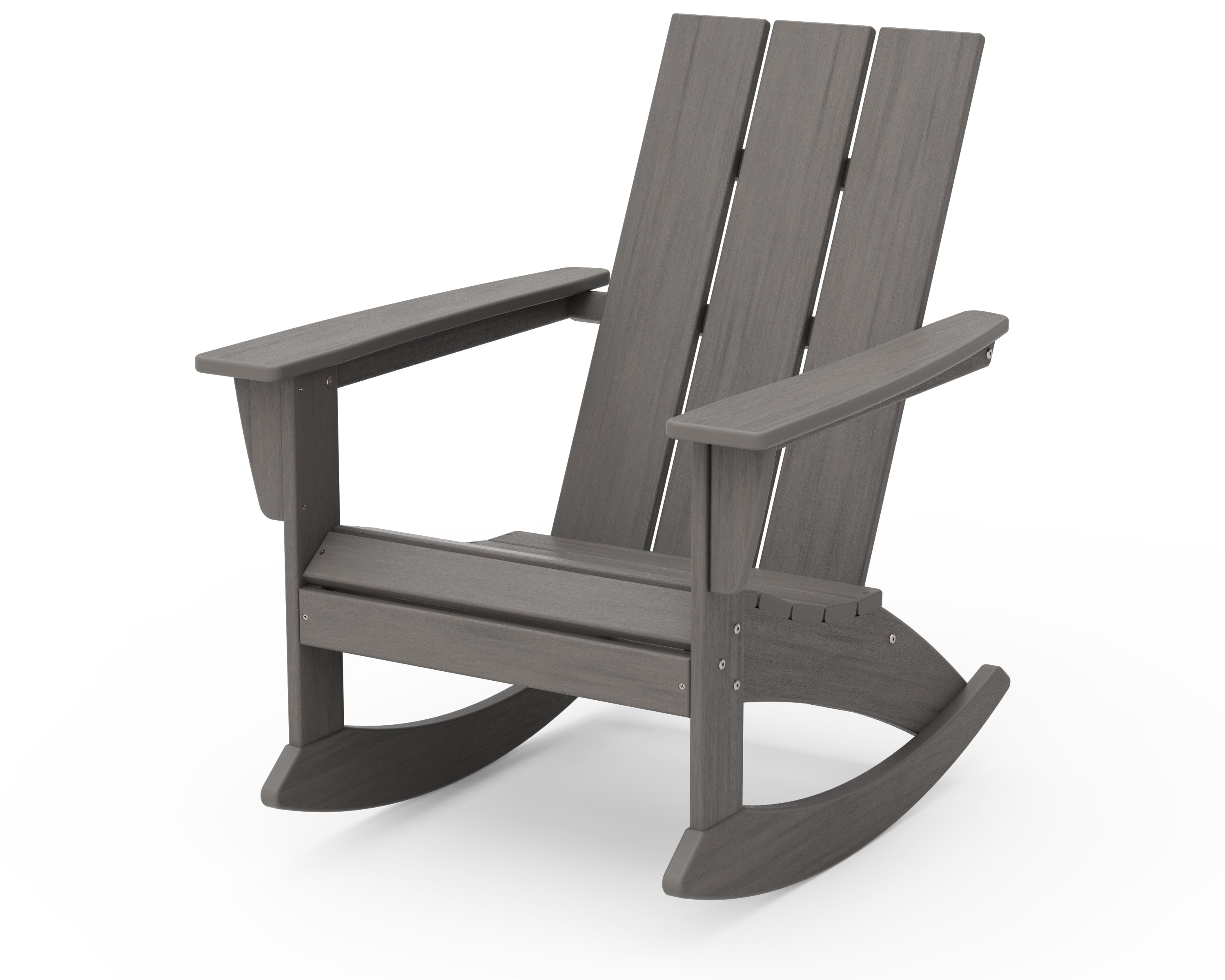 POLYWOOD Modern Adirondack Rocking Chair