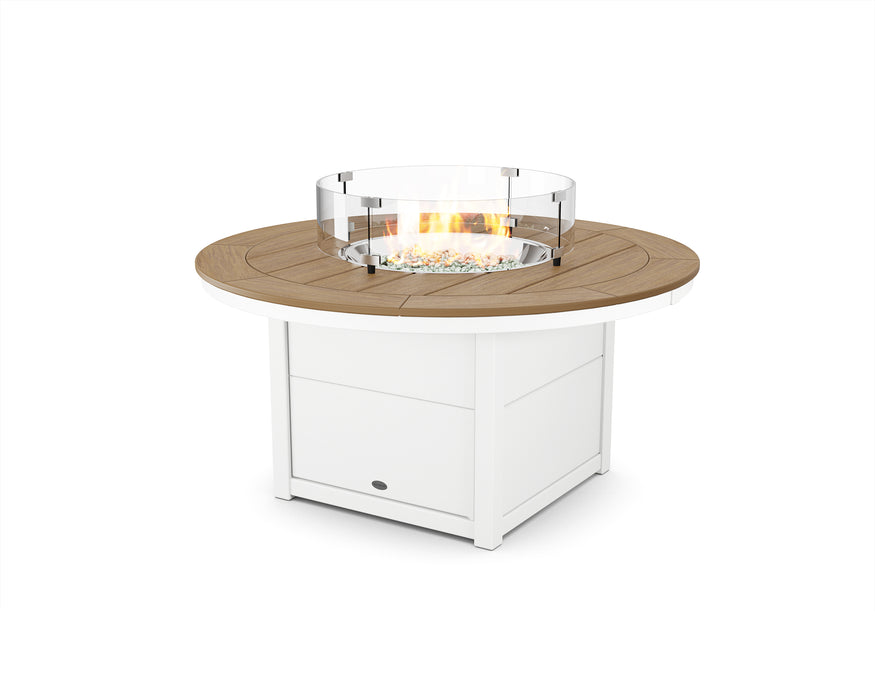 POLYWOOD Round 48" Fire Pit Table