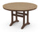 POLYWOOD Nautical Trestle 48" Round Dining Table