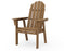 POLYWOOD Vineyard Curveback Adirondack Dining Chair