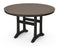 POLYWOOD Nautical Trestle 48" Round Dining Table