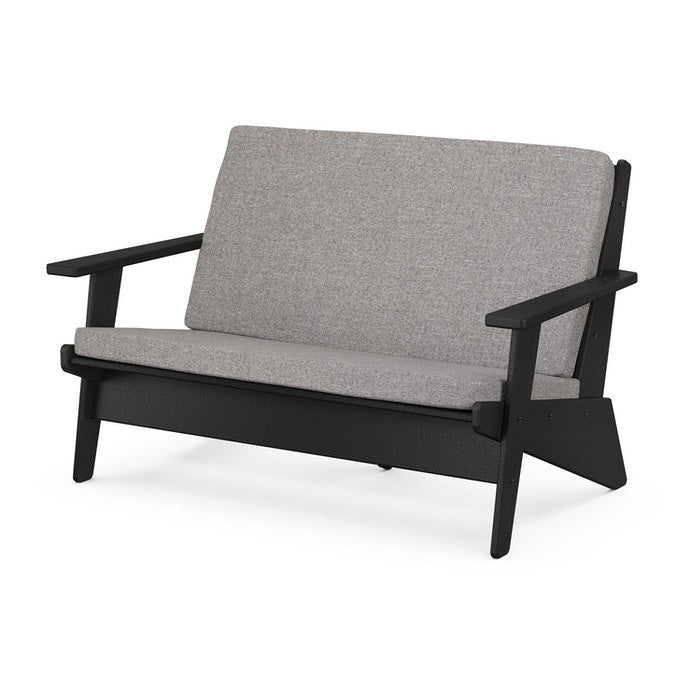 POLYWOOD Riviera Modern Lounge Loveseat