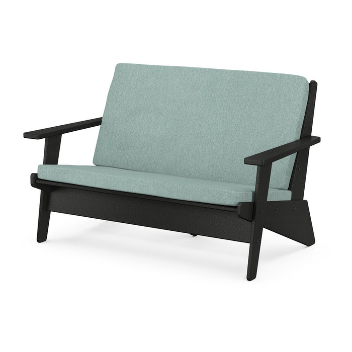 POLYWOOD Riviera Modern Lounge Loveseat