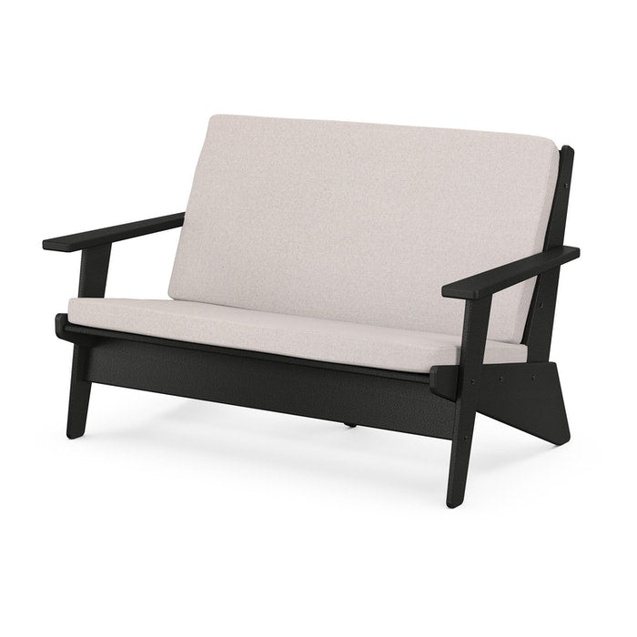 POLYWOOD Riviera Modern Lounge Loveseat