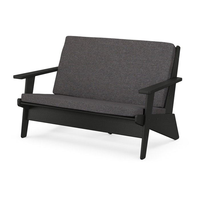 POLYWOOD Riviera Modern Lounge Loveseat