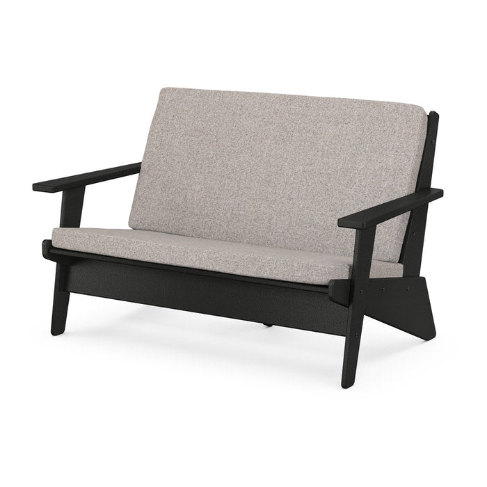 POLYWOOD Riviera Modern Lounge Loveseat