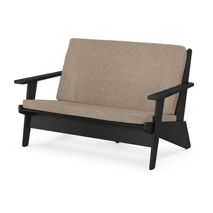 POLYWOOD Riviera Modern Lounge Loveseat