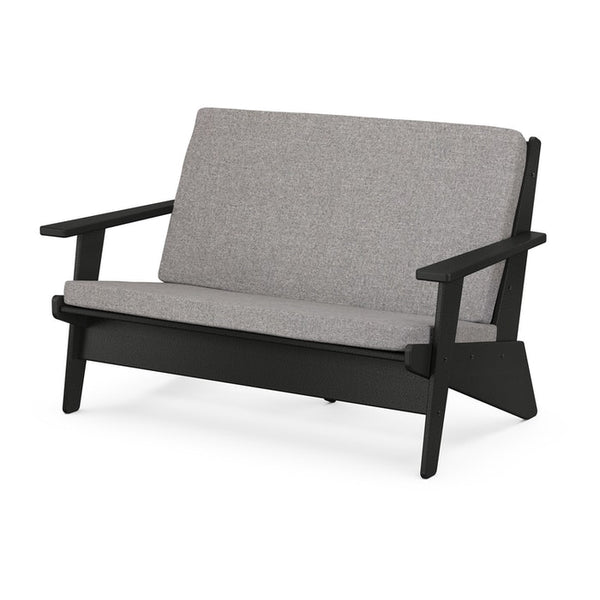 POLYWOOD Riviera Modern Lounge Loveseat