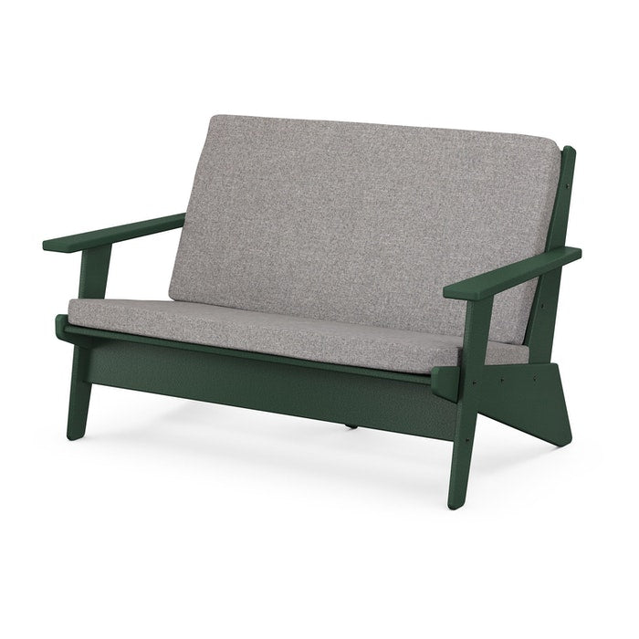 POLYWOOD Riviera Modern Lounge Loveseat