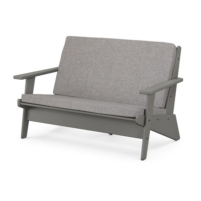 POLYWOOD Riviera Modern Lounge Loveseat