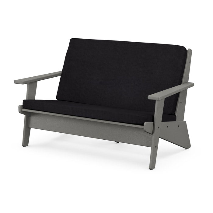 POLYWOOD Riviera Modern Lounge Loveseat