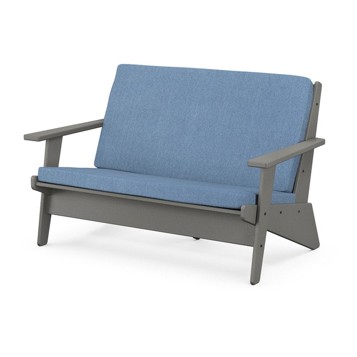 POLYWOOD Riviera Modern Lounge Loveseat