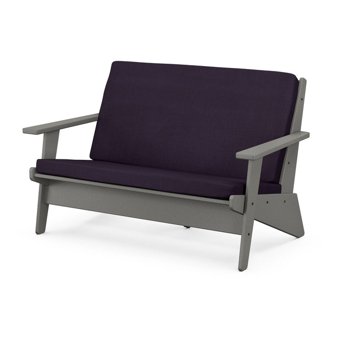 POLYWOOD Riviera Modern Lounge Loveseat