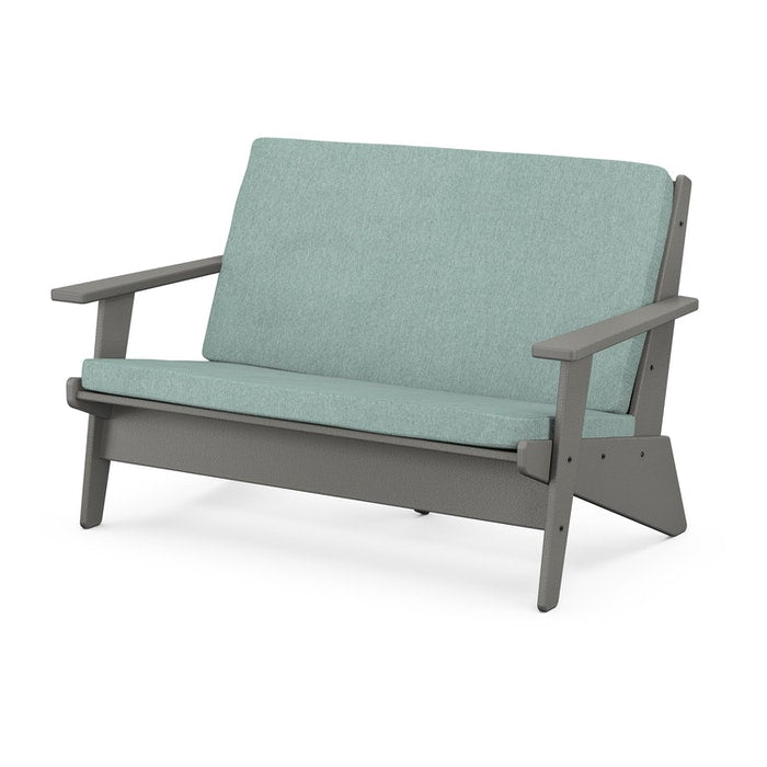 POLYWOOD Riviera Modern Lounge Loveseat