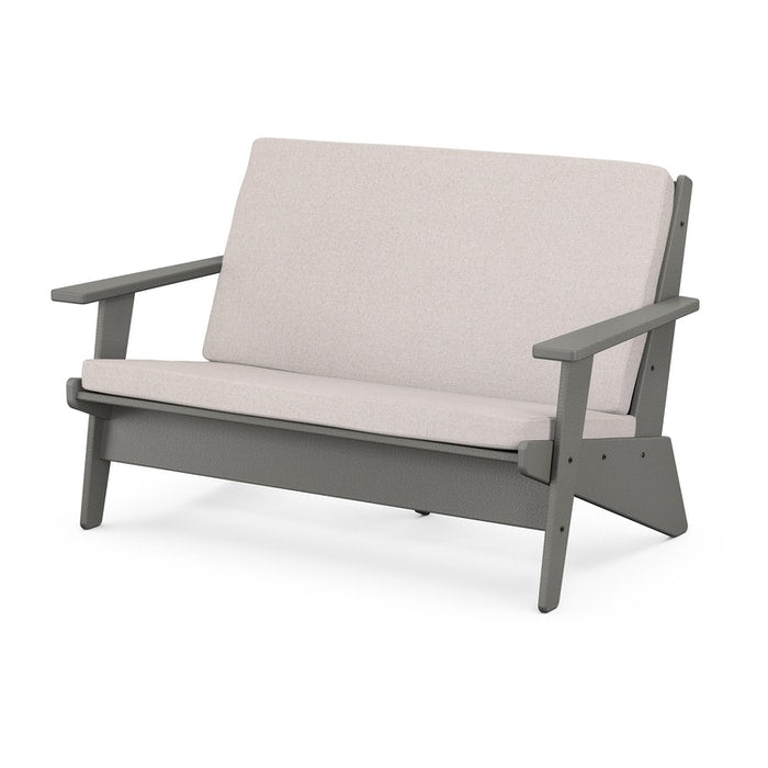 POLYWOOD Riviera Modern Lounge Loveseat
