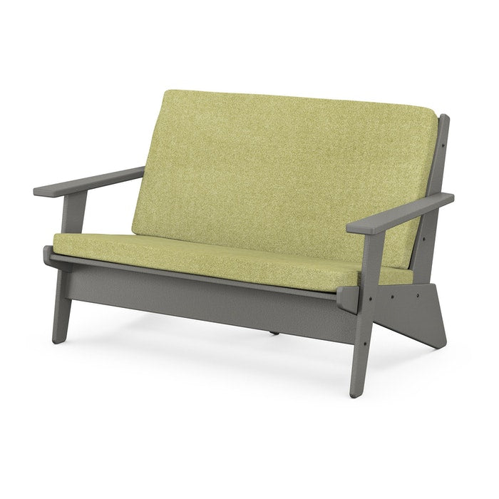 POLYWOOD Riviera Modern Lounge Loveseat