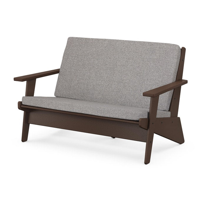 POLYWOOD Riviera Modern Lounge Loveseat