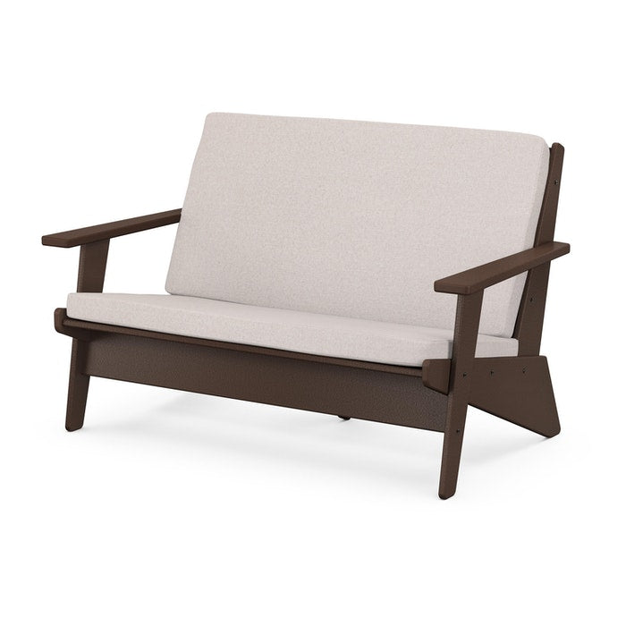 POLYWOOD Riviera Modern Lounge Loveseat