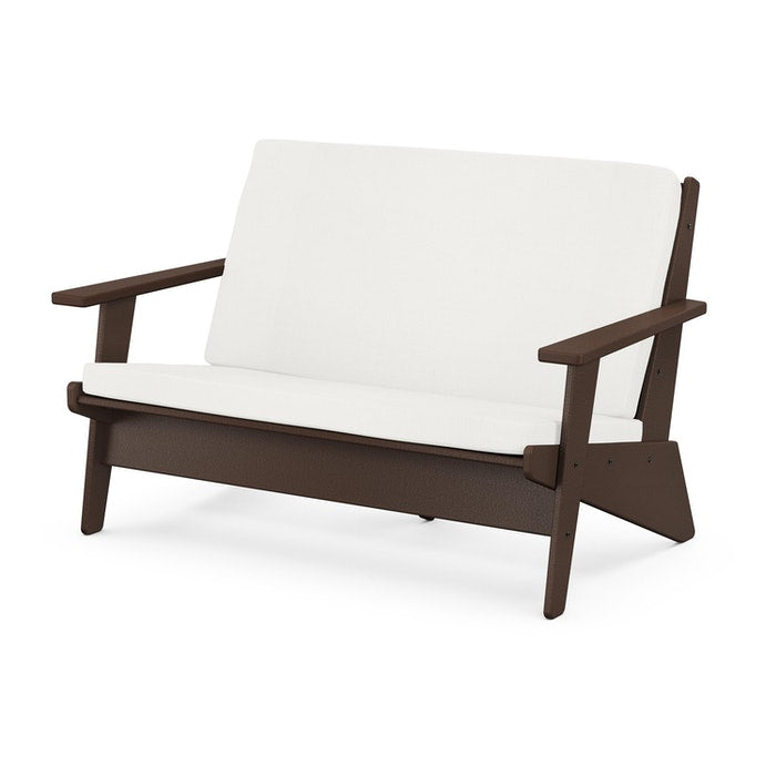POLYWOOD Riviera Modern Lounge Loveseat