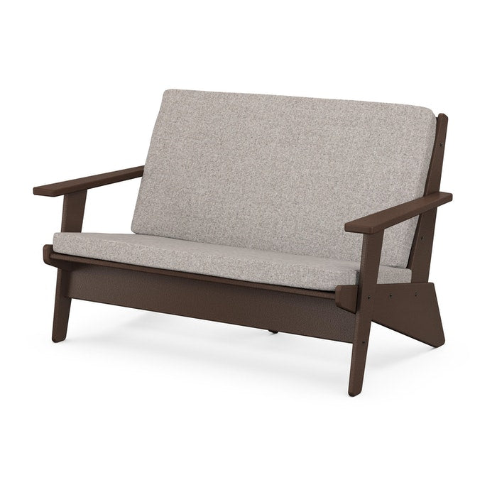 POLYWOOD Riviera Modern Lounge Loveseat