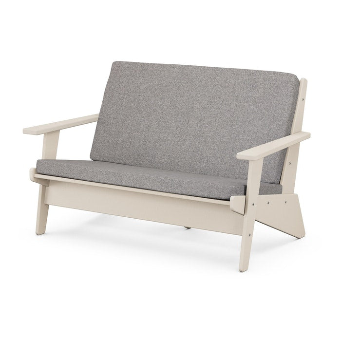 POLYWOOD Riviera Modern Lounge Loveseat