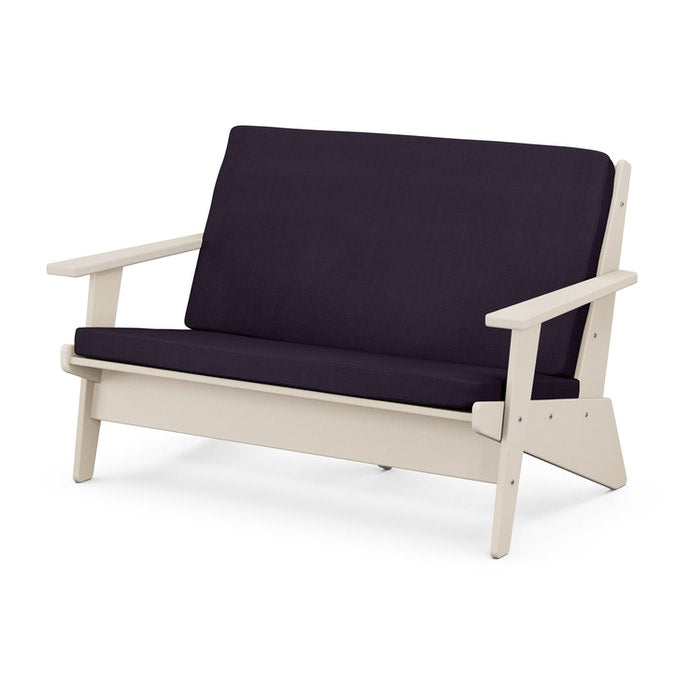 POLYWOOD Riviera Modern Lounge Loveseat