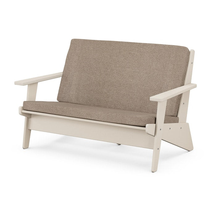 POLYWOOD Riviera Modern Lounge Loveseat