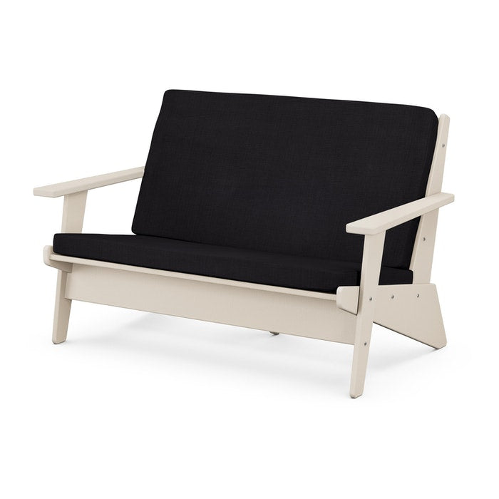POLYWOOD Riviera Modern Lounge Loveseat