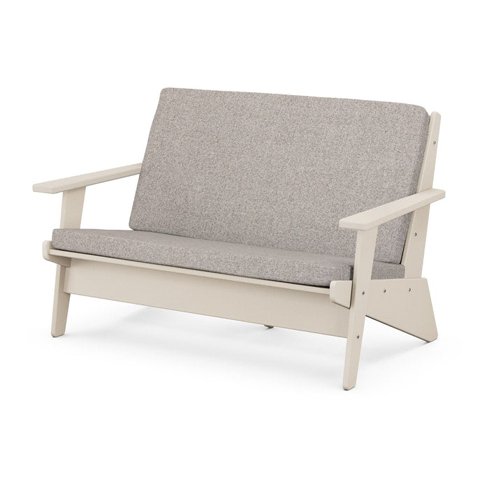 POLYWOOD Riviera Modern Lounge Loveseat