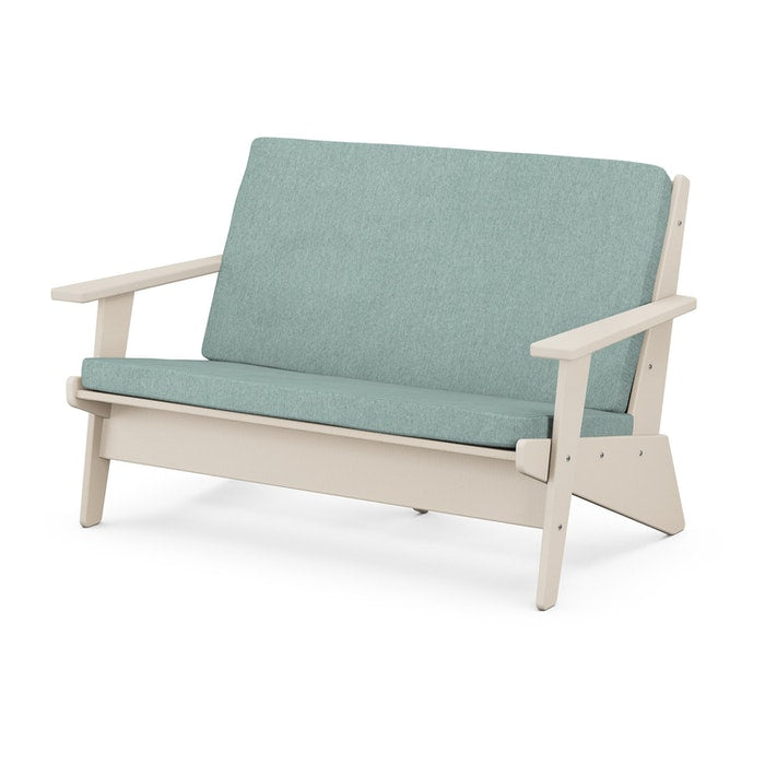 POLYWOOD Riviera Modern Lounge Loveseat